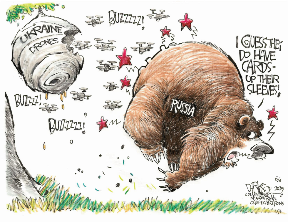 The war drones on
