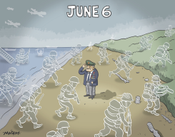 D-DAY REMEMBRACE by Graeme MacKay