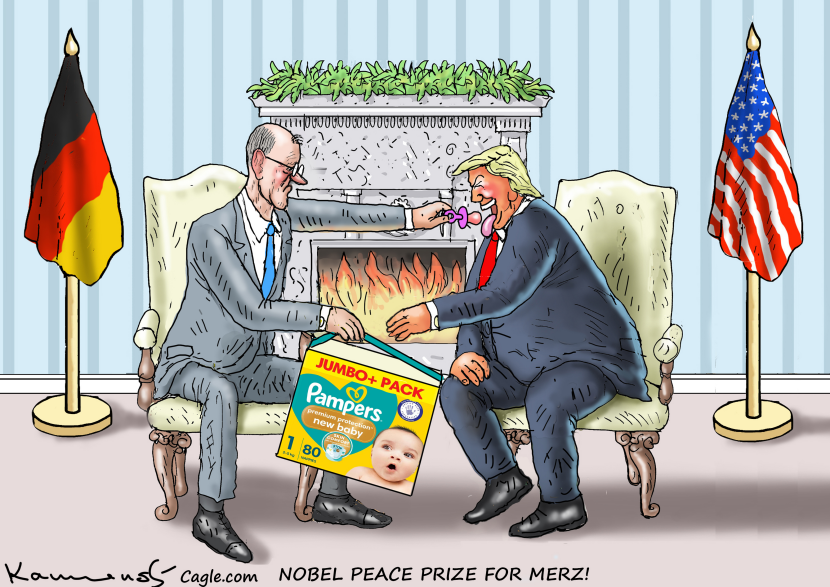 NOBEL PEACE PRIZE FOR MERZ!