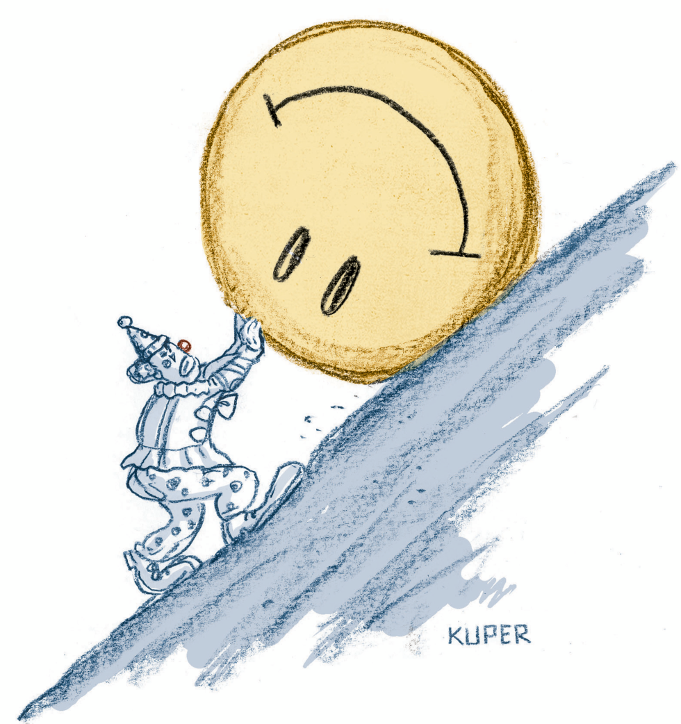Sisyphian Task Of Finding Joy In Dark Times