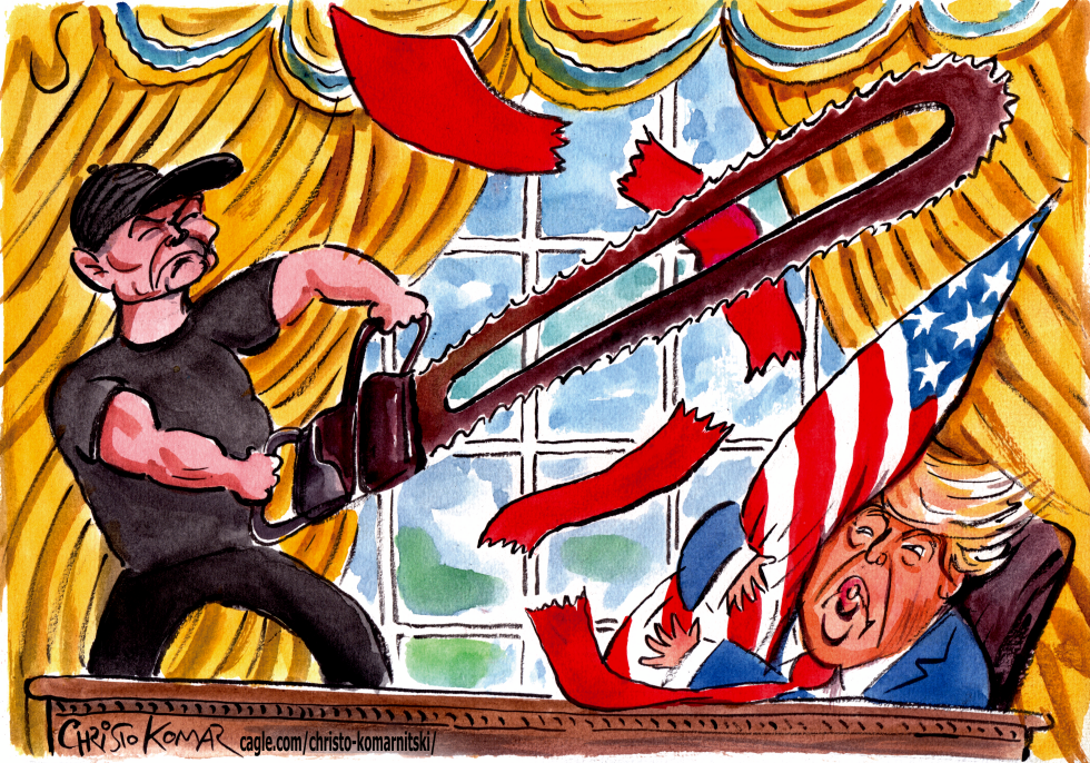 Musk in the Oval office