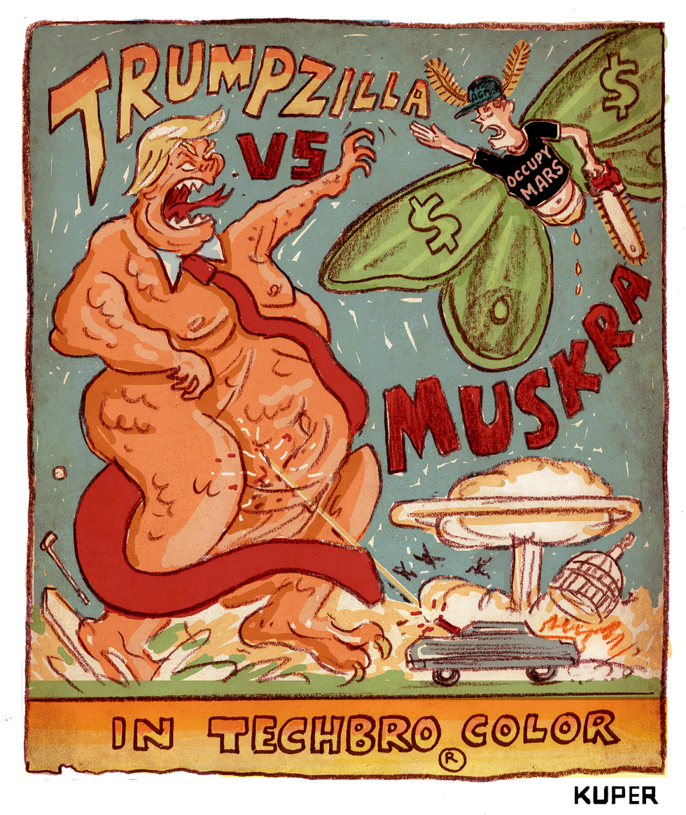 Trump and Musk's Battle