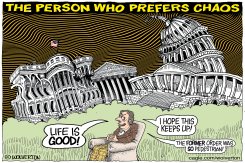 LIFE IS GOOD IF YOU PREFER CHAOS by Monte Wolverton