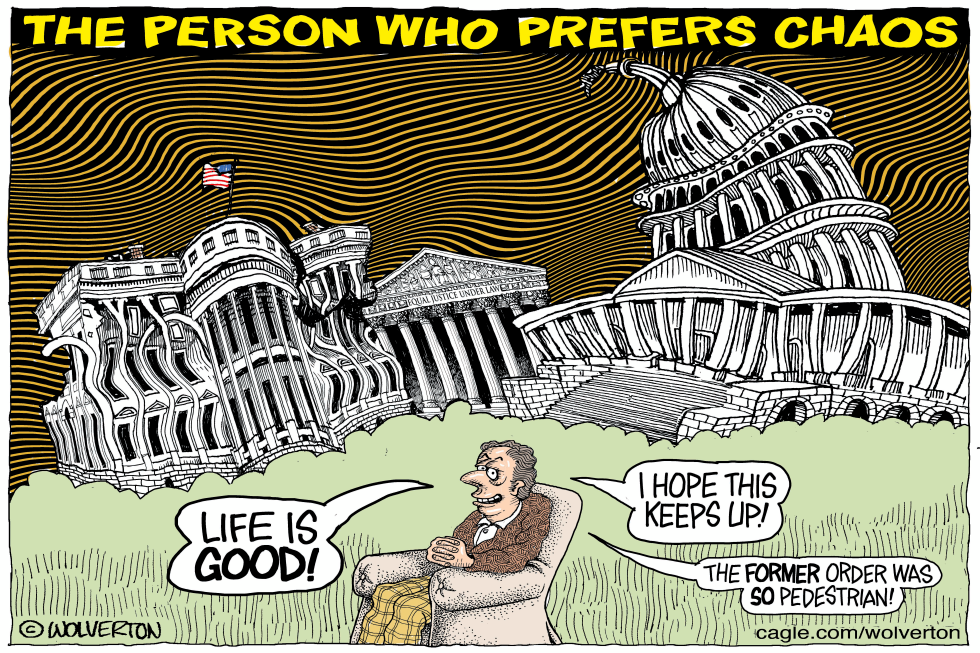 #2 LIFE IS GOOD IF YOU PREFER CHAOS by Monte Wolverton