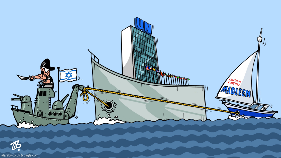 Israel Piracy Freedom Flotilla Madleen Greta Ship
