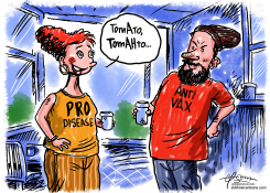 VACCINE SKEPTICS by Guy Parsons