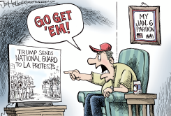 NATIONAL GUARD by Joe Heller