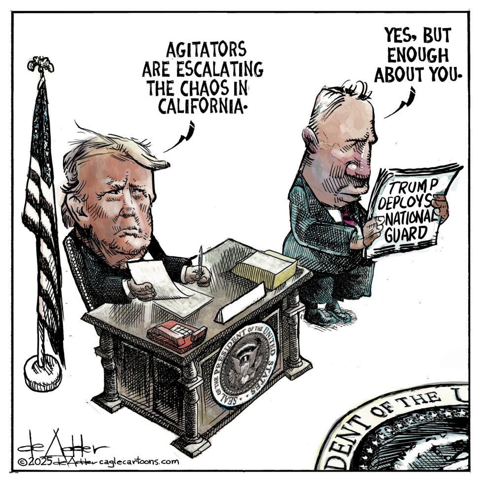 Escalating the chaos in California