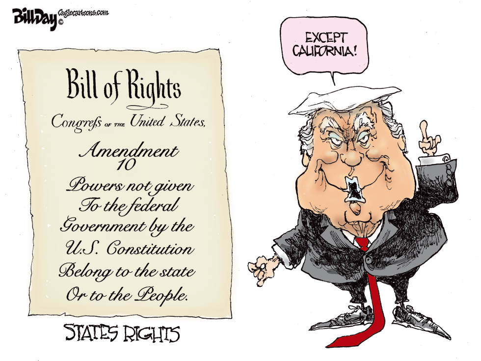 States Rights except California