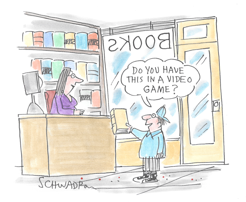 #2 VIDEO GAMES by Harley Schwadron