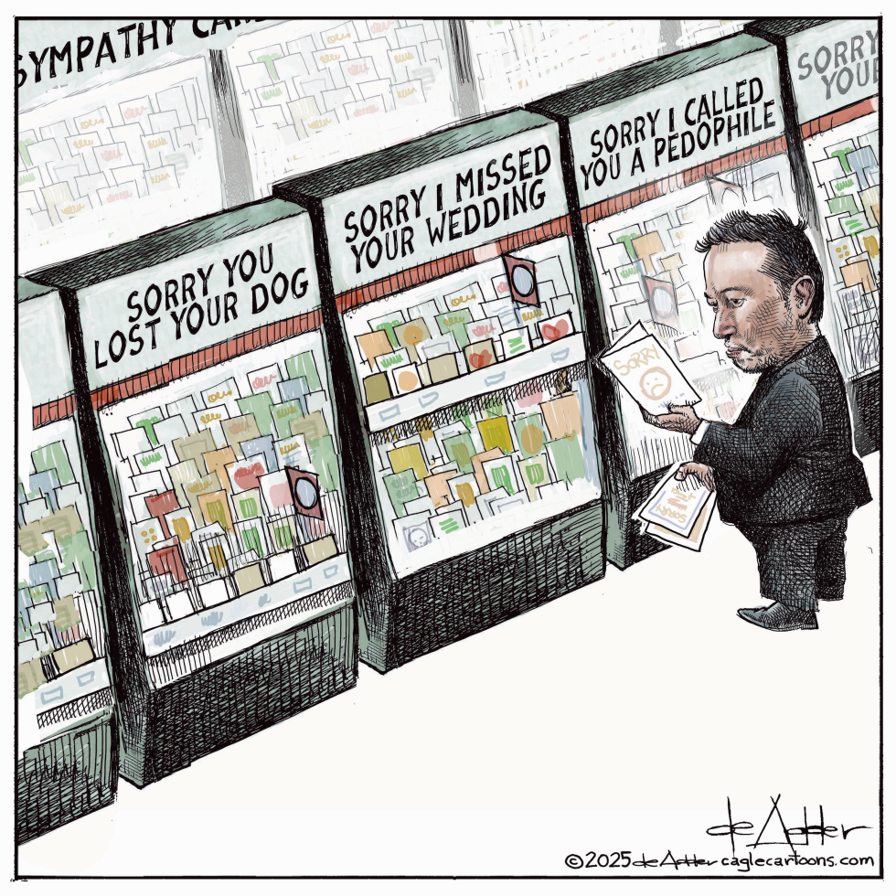 Musk looks for a sorry car for Trump