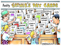 REALITY FATHER'S DAY CARDS by Dave Granlund