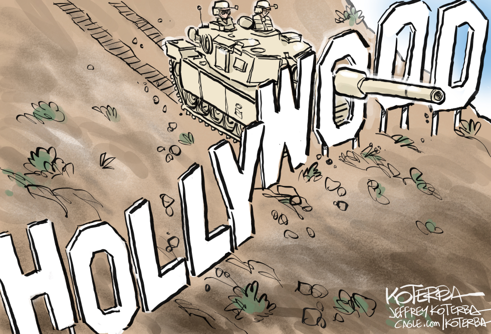 #1 THE OCCUPATION OF LOS ANGELES by Jeff Koterba