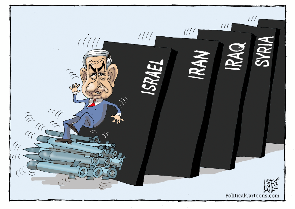 NETANYAHU AND DOMINO EFFECT
