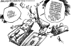 REALITY CHECK UP by Mike Keefe