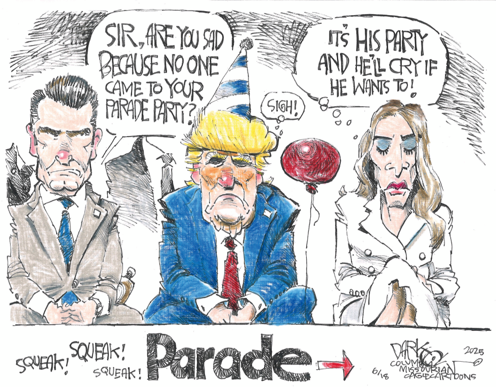 Parade pity party