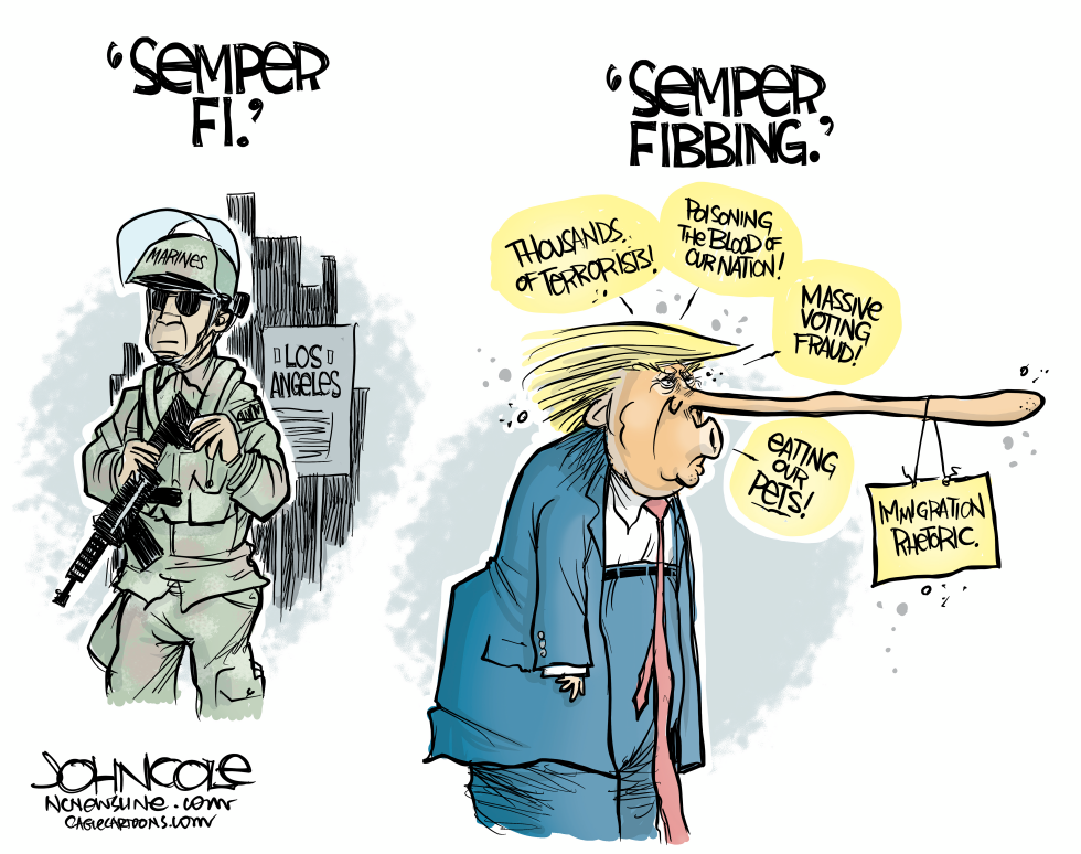 Trump's immigration lies
