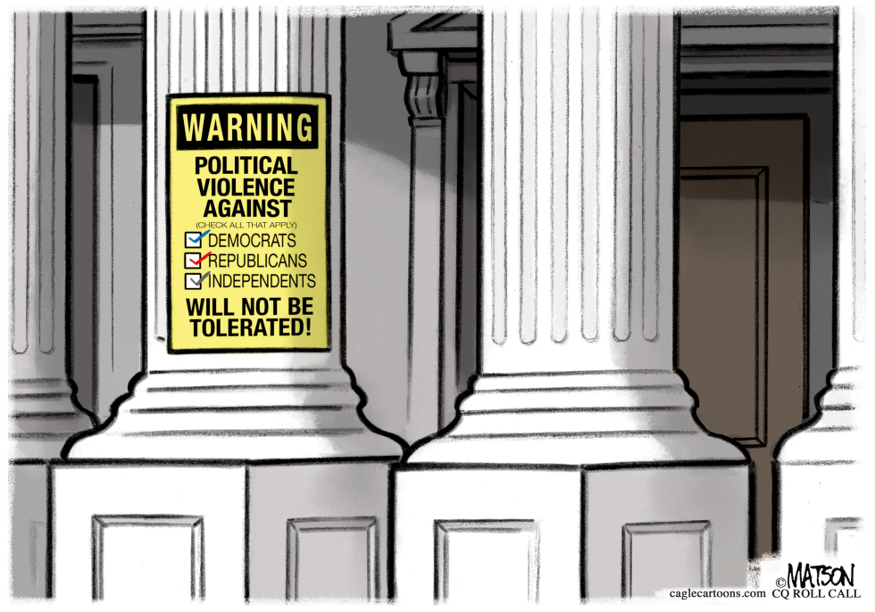 #1 POLITICAL VIOLENCE WARNING by R.J. Matson