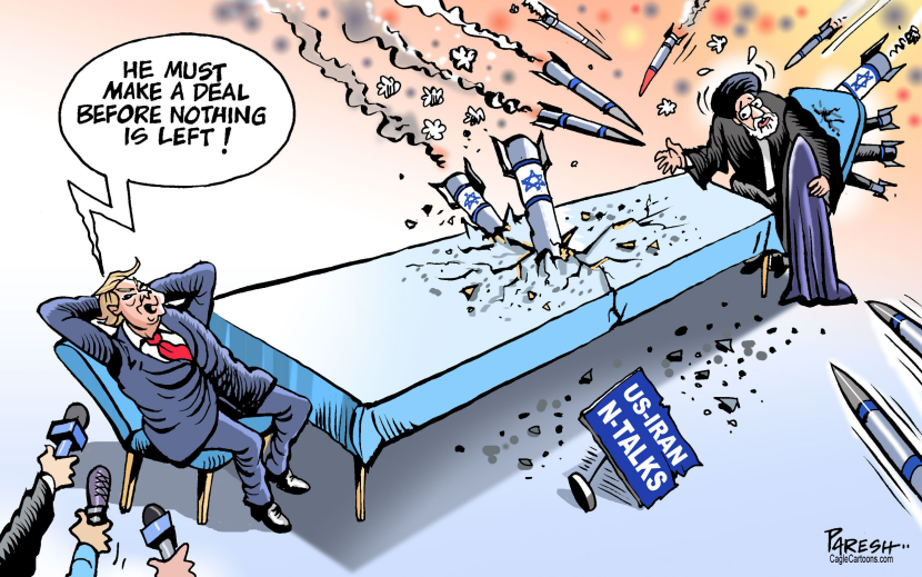 Nuclear talks and attacks