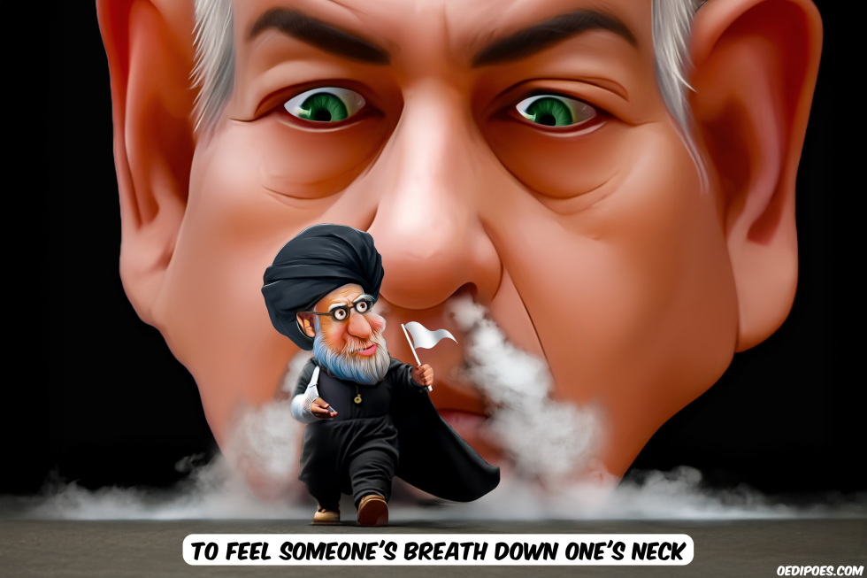 Khamenei running for Netanyahu
