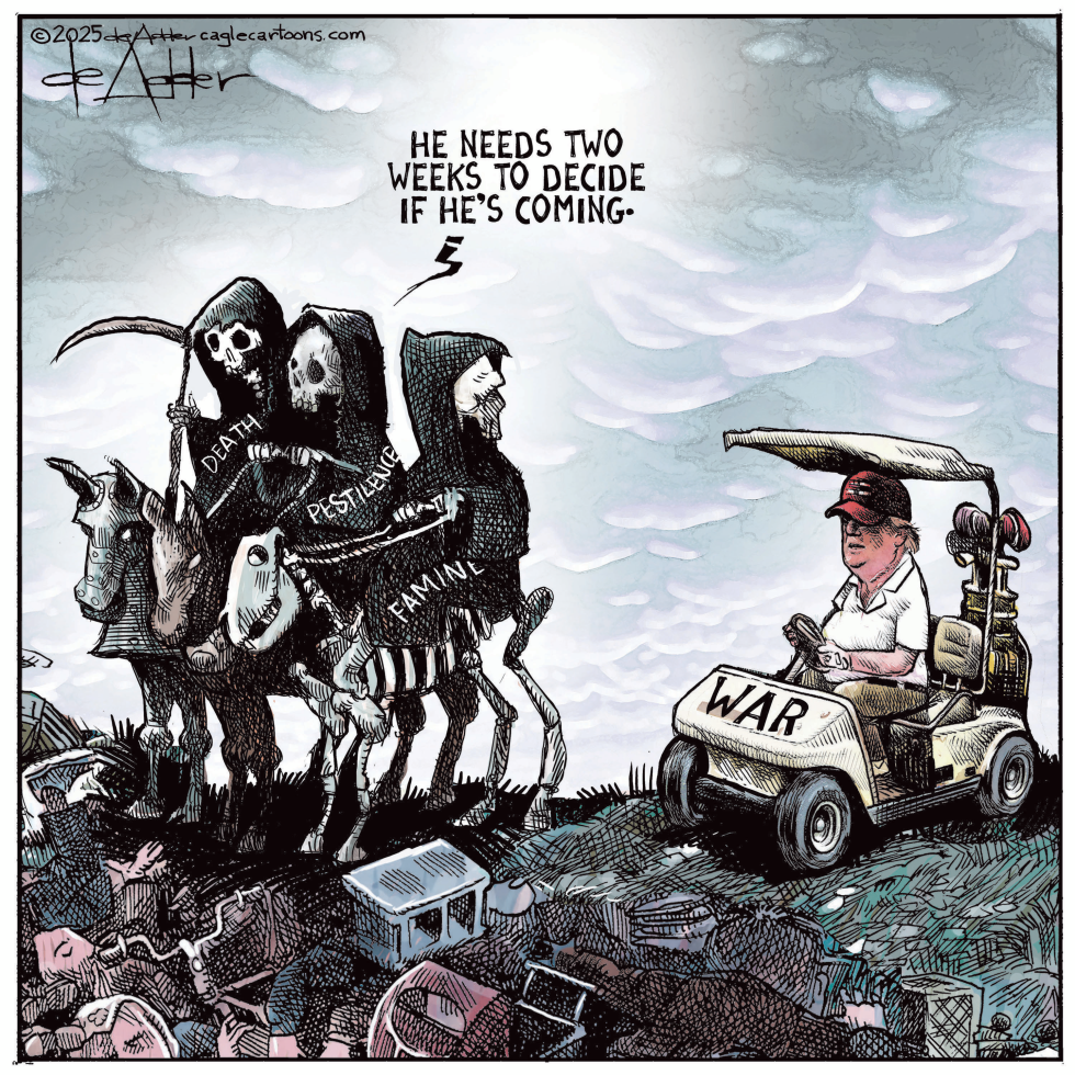 Trump as War needs two more weeks