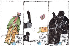 ICE RUNNING OUT OF MONEY by Randall Enos