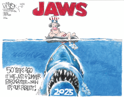 WE'RE GOING TO NEED A BIGGER BOAT by John Darkow