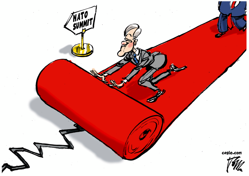 Cracks in NATO