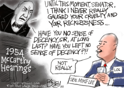 MIKE LEE by Pat Bagley