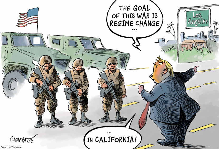 Sending in the troops