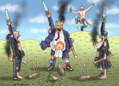 IRAN CEASEFIRE  by Marian Kamensky