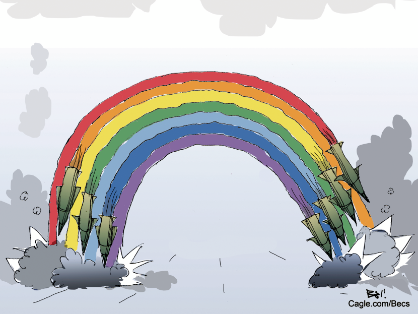 The rainbow of these times