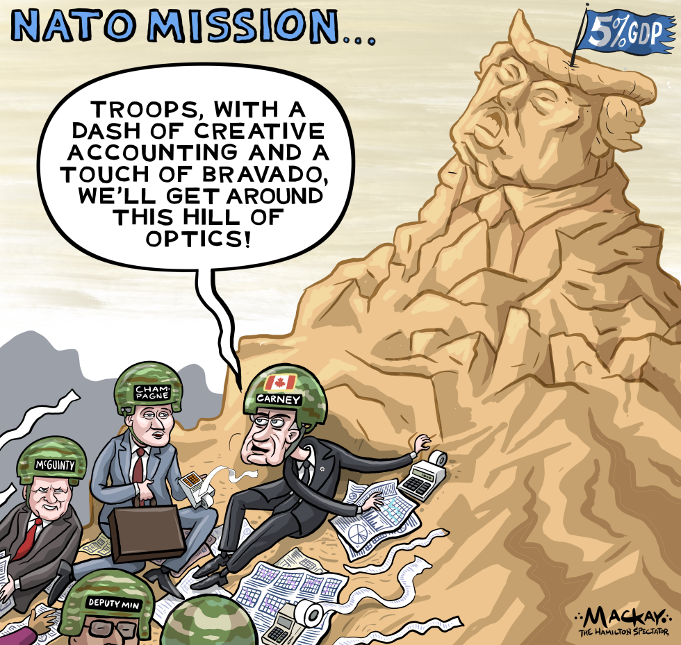 Carney leads accountants in NATO Mission