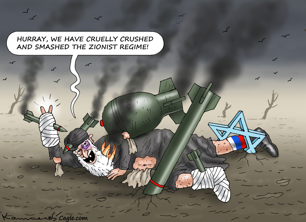  HAPPY WINNER KHAMENEI by Marian Kamensky