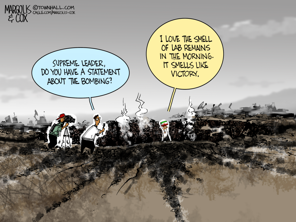 Iran Gaslighting on Bomb Strikes