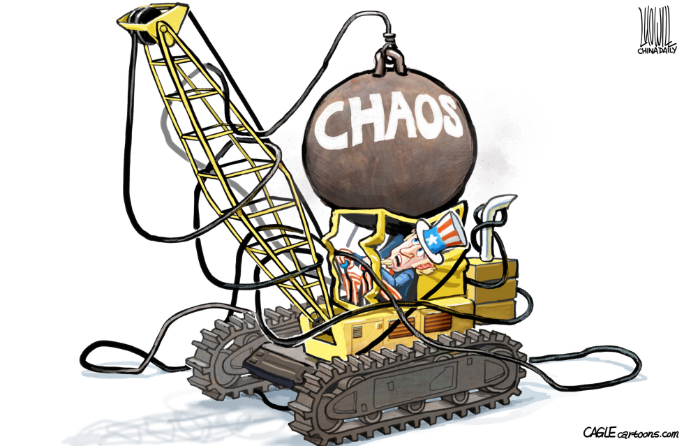 Stuck in chaos