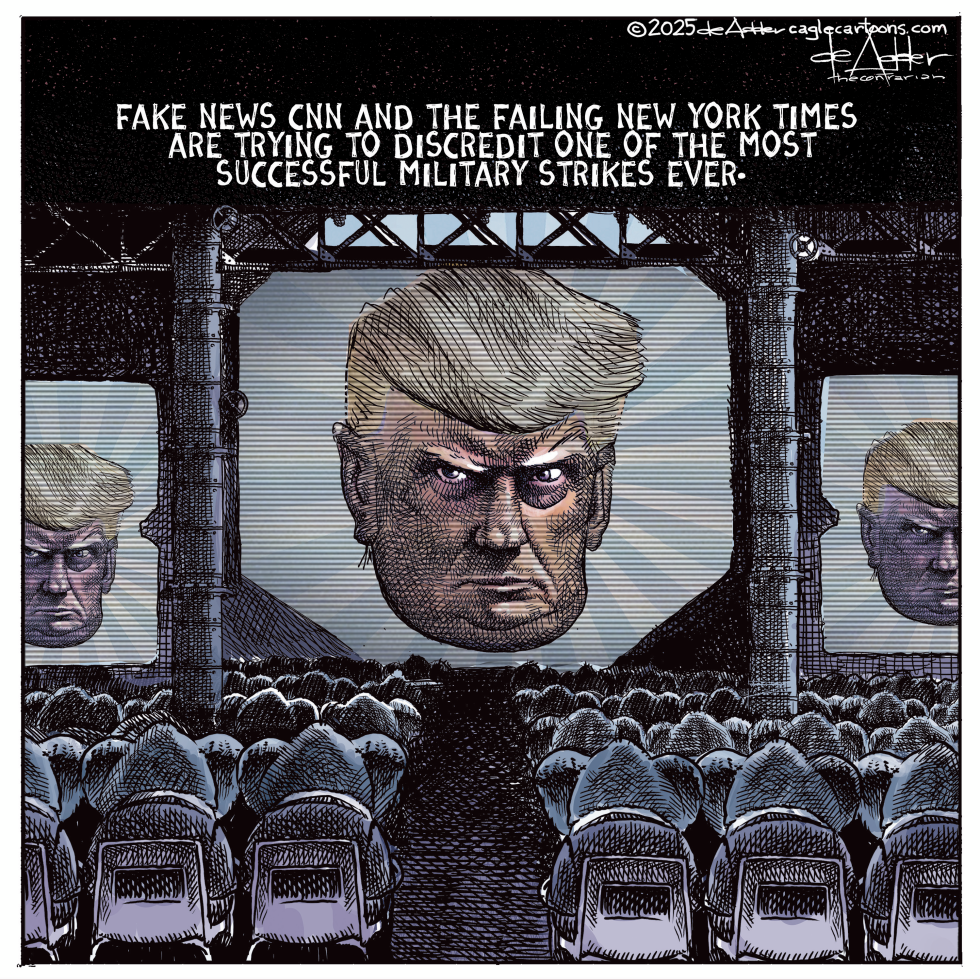 Trump is Big Brother praising military