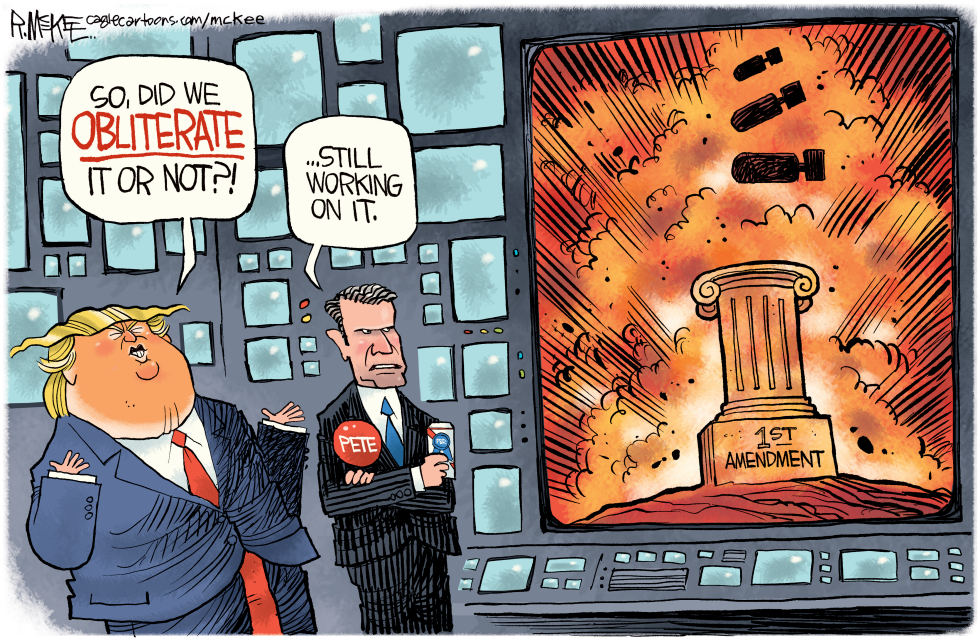 Trump and Hegseth Obliterate First Amendment