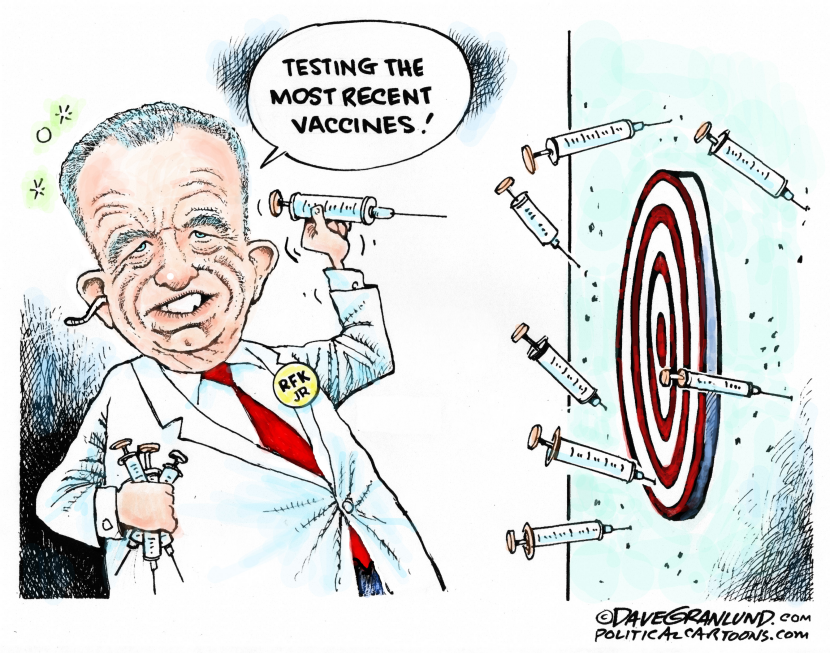 RFK JR testing vaccines