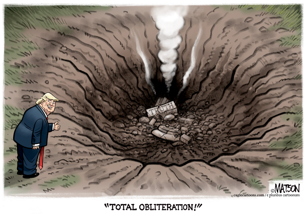 #1 TOTAL OBLITERATION OF TRUTH by R.J. Matson