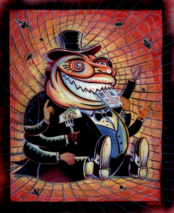  BUDGET BILL =TAX BREAK FOR THE RICH by Peter Kuper