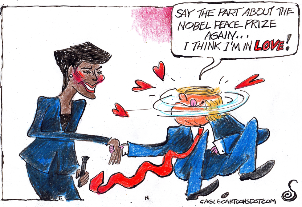 TRUMP FALLS IN LOVE