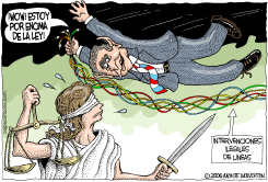 BUSH POR ENCIMA DE LA LEY /  by Monte Wolverton