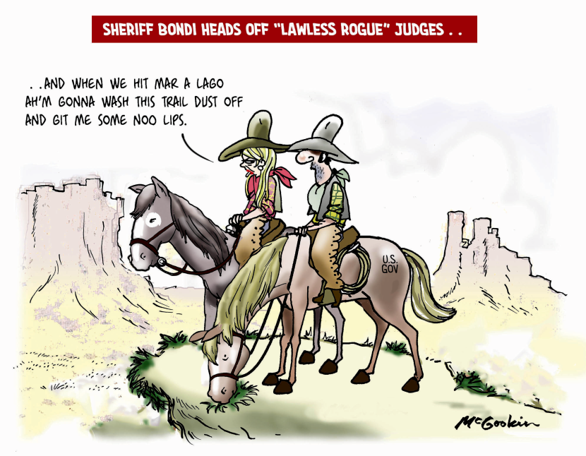 Pam Bondi Acts Like Wyatt Earp