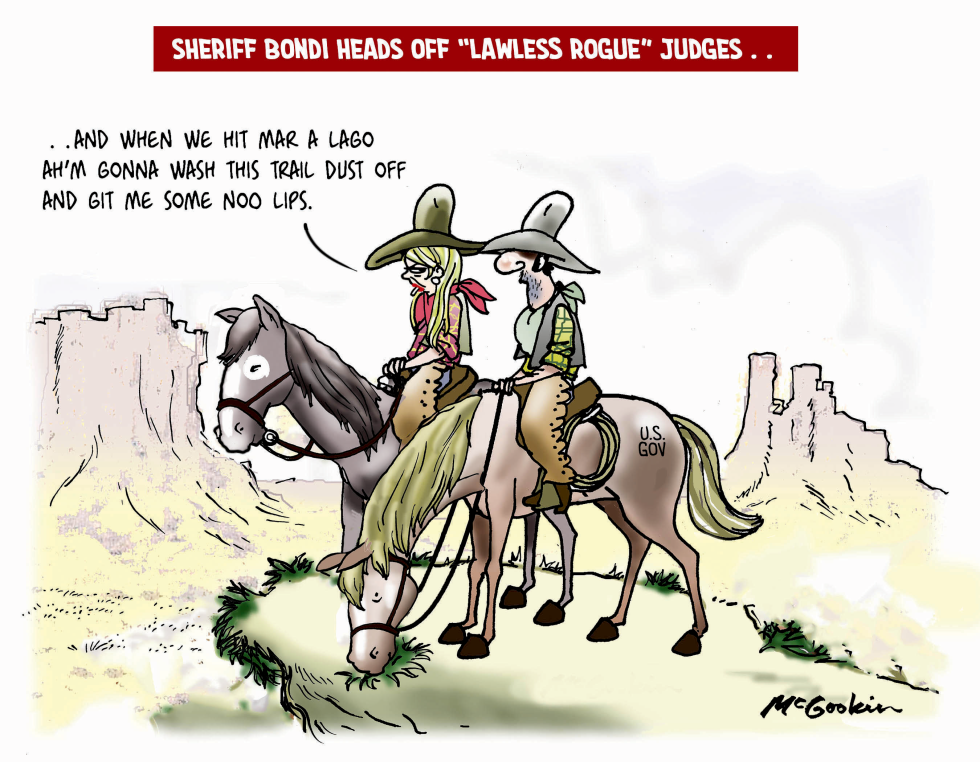 Pam Bondi Acts Like Wyatt Earp