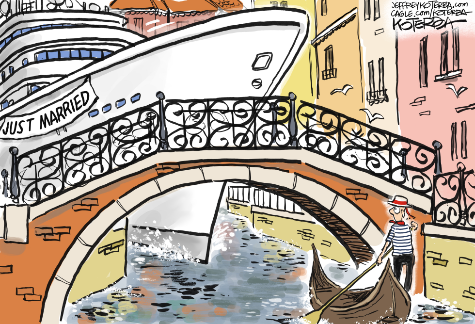 Bezos wedding in Venice