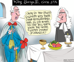 KING GEORGE GETS IT WRONG by Gary McCoy