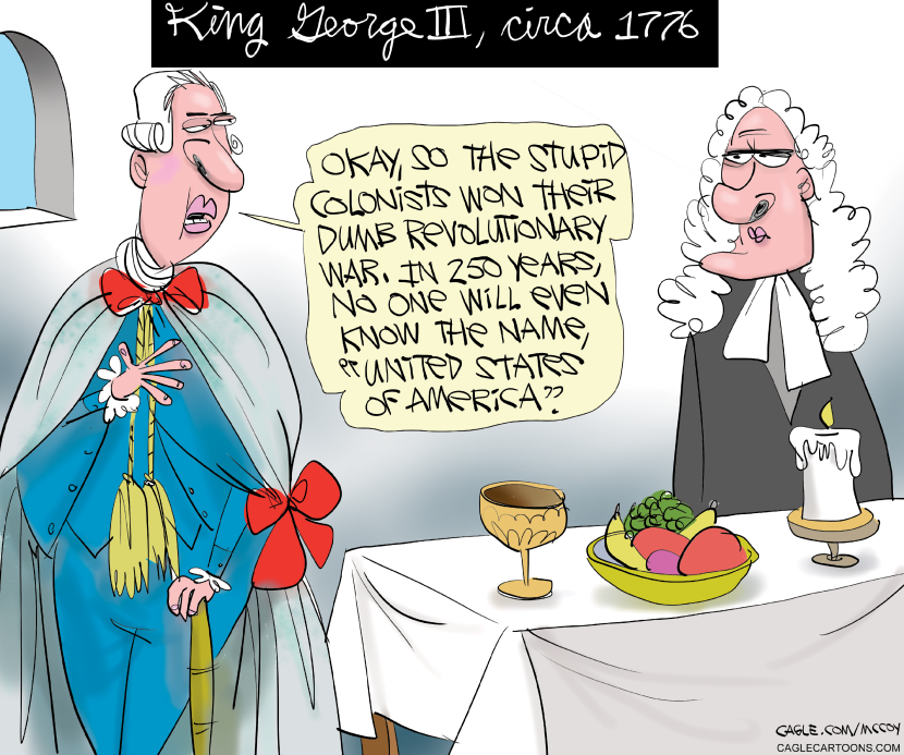 King George Gets It Wrong