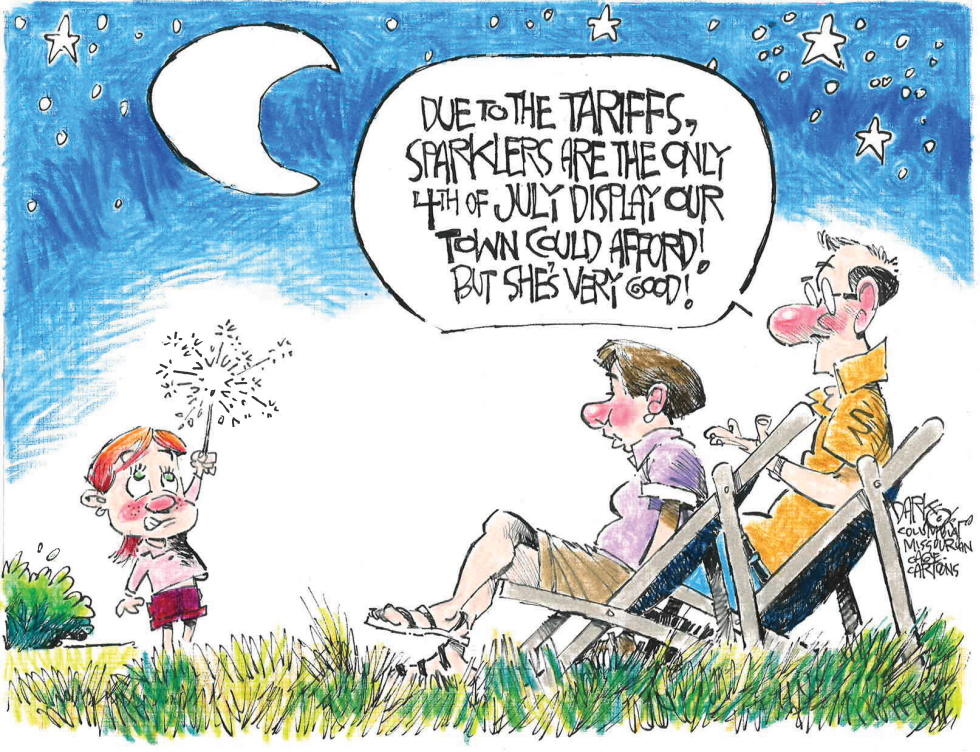 Fourth of July fireworks