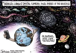 CAMERA ON THE UNIVERSE by Joe Heller